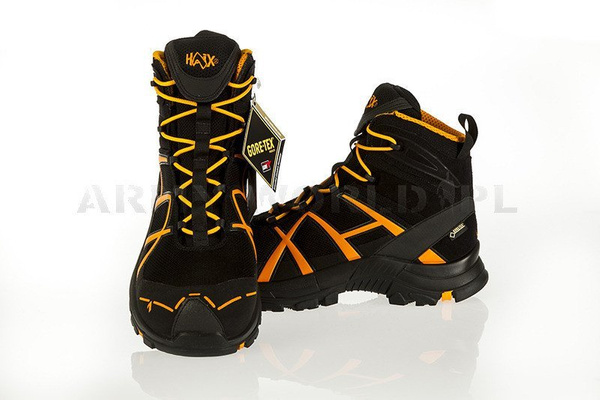 Buty Robocze Haix BLACK EAGLE Safety 40 Mid Gore-Tex Black / Orange (610017) Nowe II Gatunek