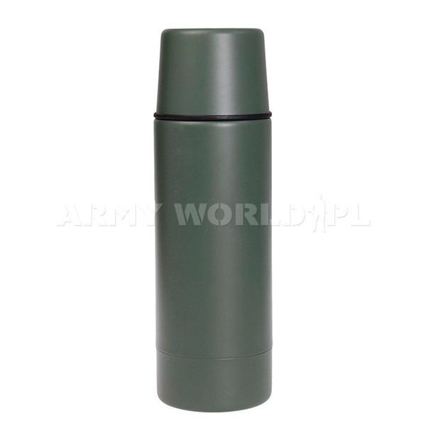 Dutch Army Vacuum Flask New Model Olive 1 Litre Original Used II Quality