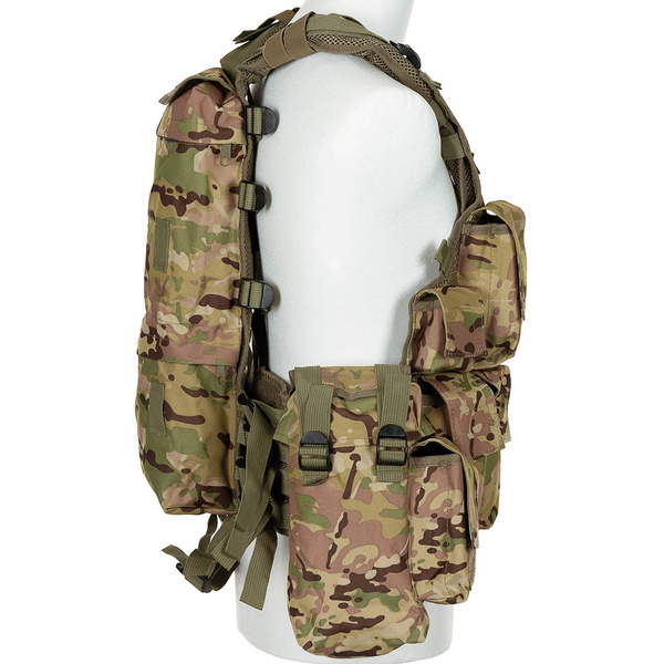 Kamizelka Taktyczna Tactical Vest + Kieszenie MFH Operation Camo (30993X)