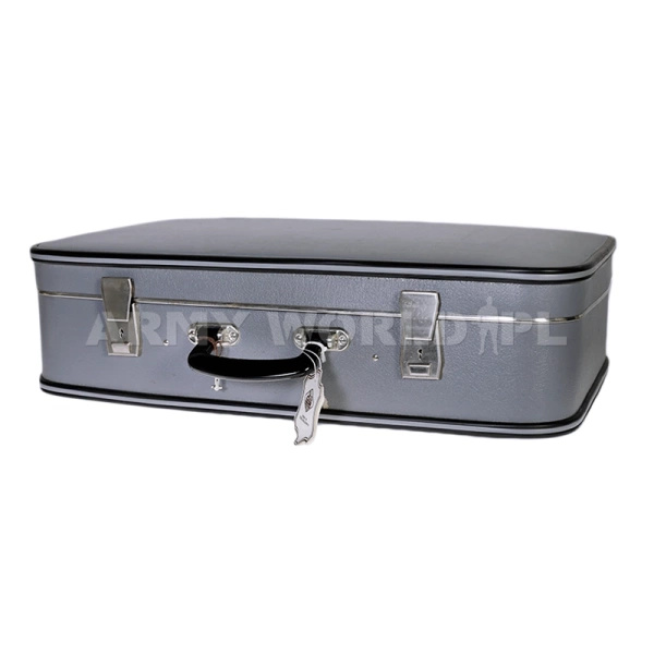 Walizka Podróżna Czeska Szara Oryginał Demobil BDB