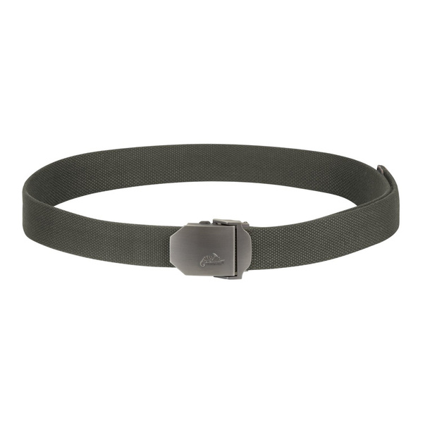 Webbing Belt LOGO With Metal Buckle Helikon-Tex Olive (PS-HKN-PO-02)