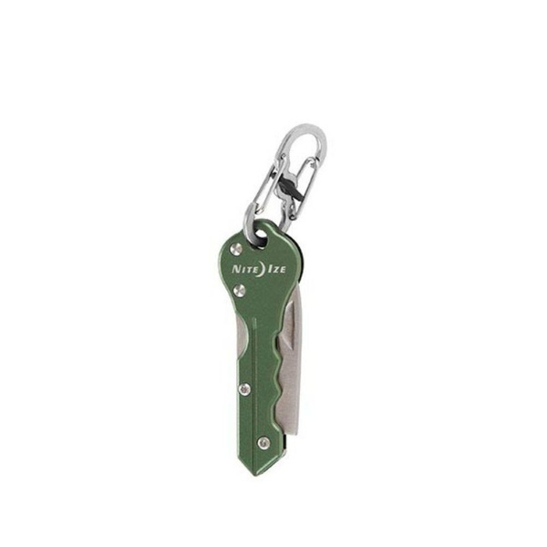 Brelok z Nożem Składanym DoohicKey Key Hook Knife Nite Ize Olive (KMTC-08-R7)