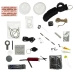 Zestaw Przetrwania Survival Kit Paracord 38w1 JB Tacticals Czarny