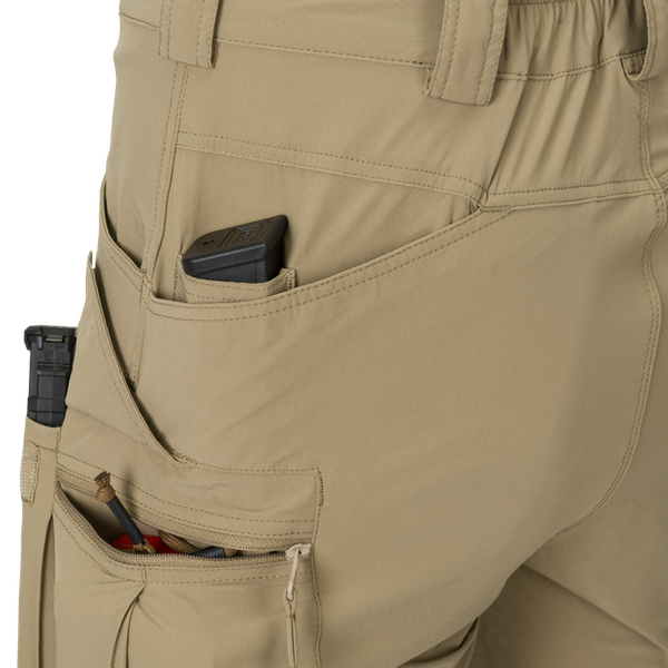 Bermuda Shorts Outdoor Tactical Shorts OTS 8.5" Lite Helikon-Tex Ash Grey / Black  (SP-OTS-VL-8501A)