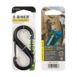 Nite Ize S-Biner #4 SB4 Plastic Carabiner Black Gate 