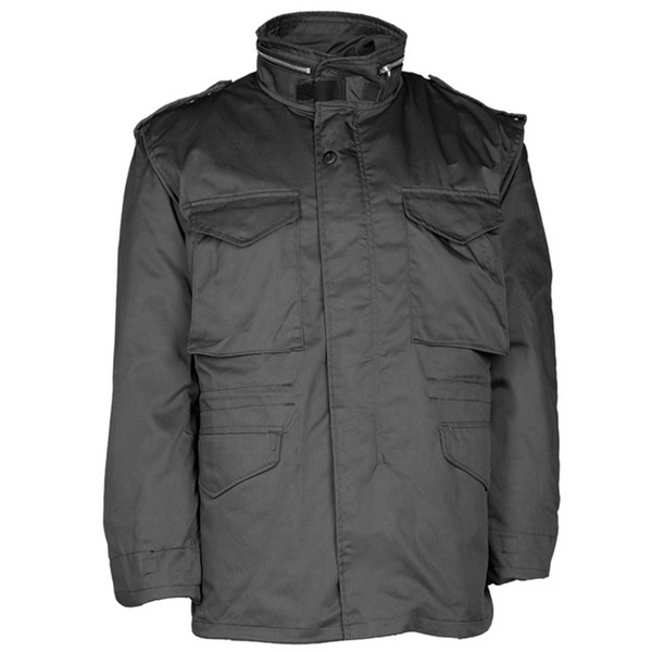 Field Jacket With Liner Model M65 Mil-tec Black New