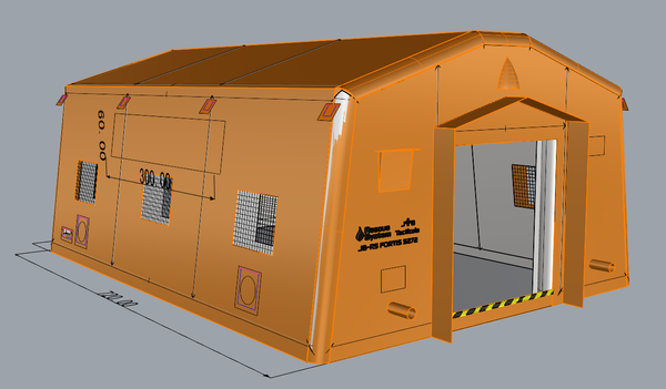 Namiot Pneumatyczny Ratowniczy JB-RS FORTIS 5272 JB Tacticals