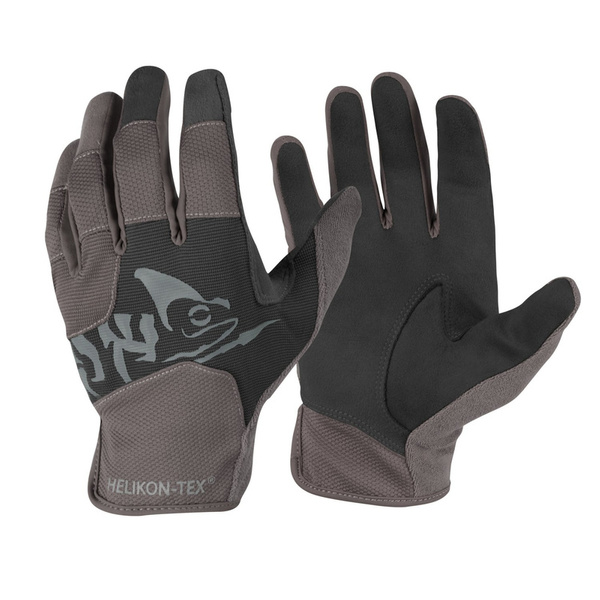 Rękawice All Round Fit Tactical Light Helikon-Tex Czarne / Shadow Grey (RK-AFL-PO-0135A)