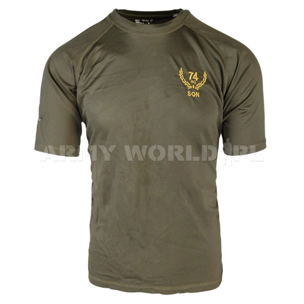 T-shirt Termoaktywny Coolmax 74 HQ SQN Olive Oryginał Demobil DB