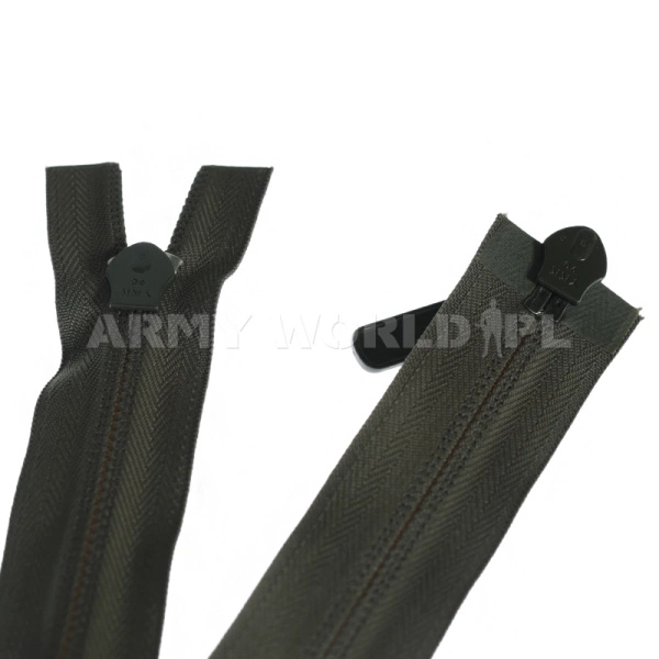 Zamek Błyskawiczny Dwustronny YKK 100 cm Olive Orginał Nowy