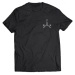 T-Shirt Stay Violent Brothers In Arms Czarny
