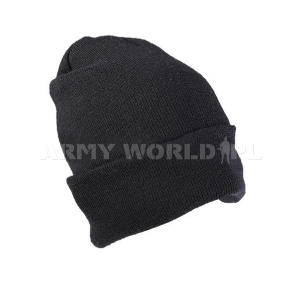 Dutch Army Beanie KPU Black Original New