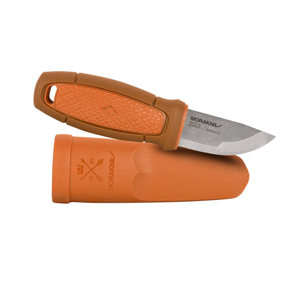 Nóż Morakniv Eldris Neck Knife Stainless Steel z Krzesiwem Burnt Orange