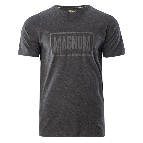 T-shirt Essential 2.0 Bawełniany Magnum Melange Szary