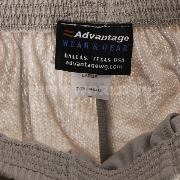 Kalesony Termoaktywne Us Army Adventage Coolmax Mid-Weight Beżowe Oryginał Nowe