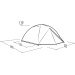 Namiot Dwuosobowy Lodge 2 Exp Robens Green (130411)