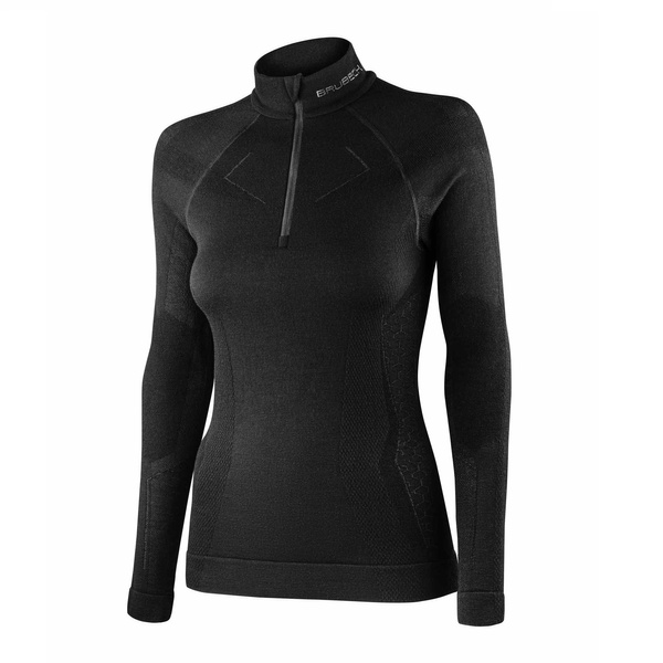 Bluza Damska Extreme MERINO Brubeck Czarna (LS1609)