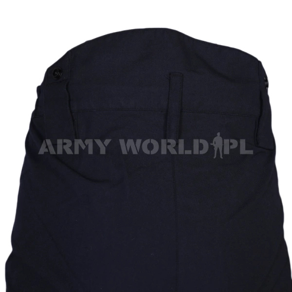 Spodnie Robocze Holenderskie Wahler Aramidowe Granatowe Oryginał Demobil BDB