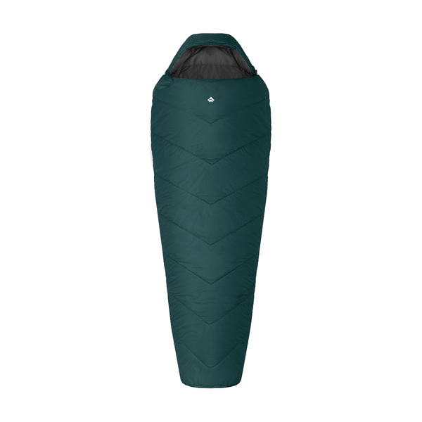 Śpiwór Typy Mumia Alpinus Fiber Pro 800 Zielony