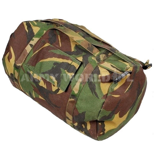 Military Dutch Bag With Zipper Rubberised Original New