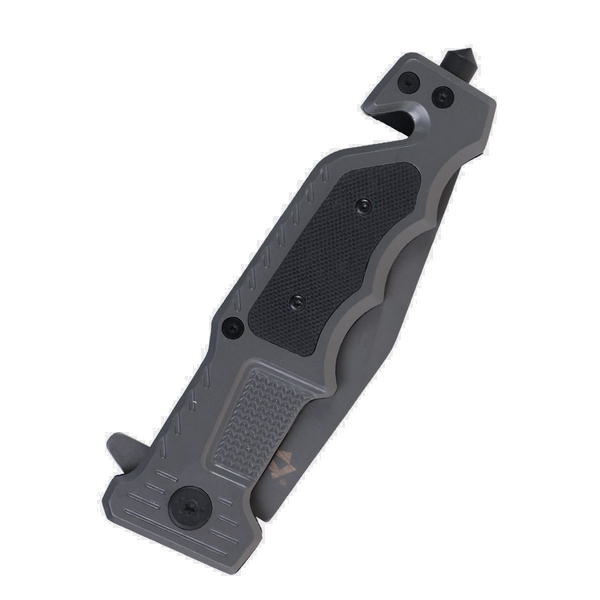 Nóż Składany Ratowniczy FINKA EDC Dominator Grafitowy