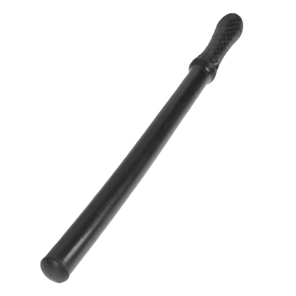 Pałka Policyjna Treningowa Gumowa Krótka 43,5 cm Dominator Czarna