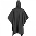 Peleryna Przeciwdeszczowa Cloudburst Packable Rain Poncho Pentagon Czarna (K07018)