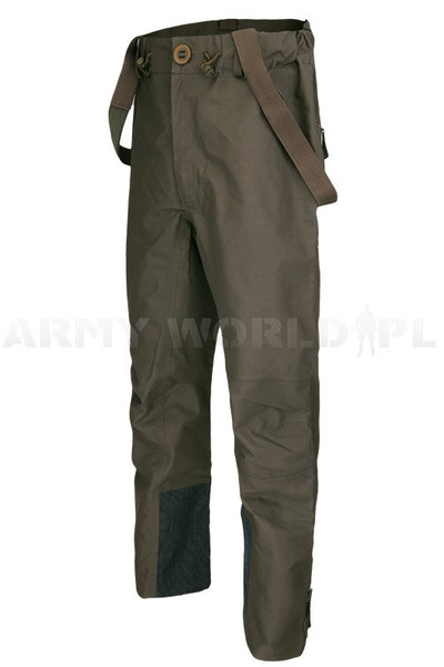 Dutch Army Waterproof Trousers Wodoodporne KPU KMarns Olive Genuine Military Surplus Used