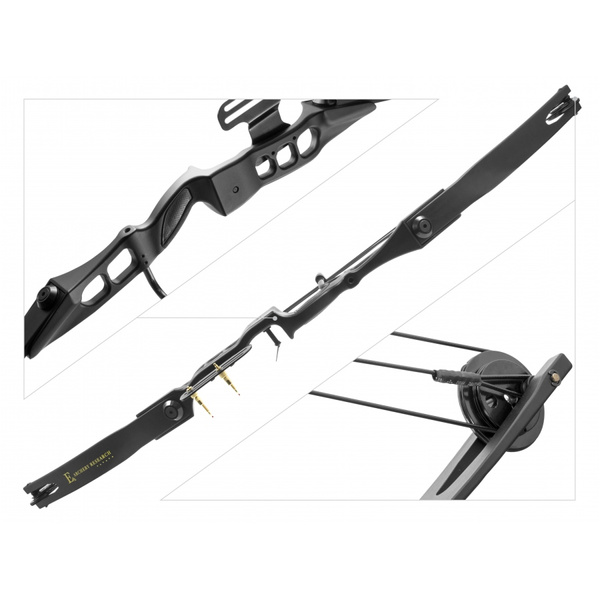 Łuk Bloczkowy Dla Dorosłych Cobra Protex 2.0 55 lb 40,2" Dla Leworęcznych Poe Lang Czarny (CO-030LB-5529)