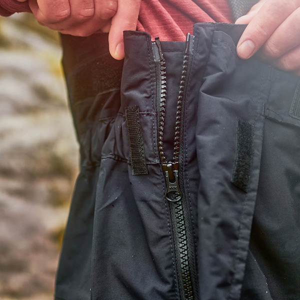 Spodnie Wodoodporne Na Szelkach Munro Salopettes Keela Czarne Oryginał Demobil BDB