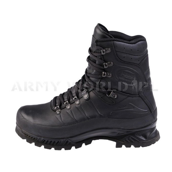 Buty Meindl MFS System Combat Extreme Kampfschuh Schwer Gore-tex Model 3705-01 Czarne Oryginał Demobil BDB