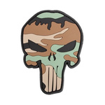 Naszywka Punisher 3D PVC 101 Inc. Woodland