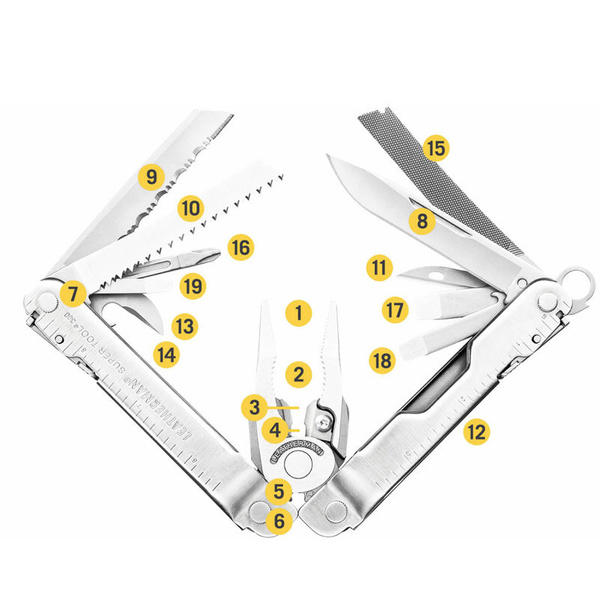 Multitool Leatherman® SuperTool 300 Stainless + Futerał