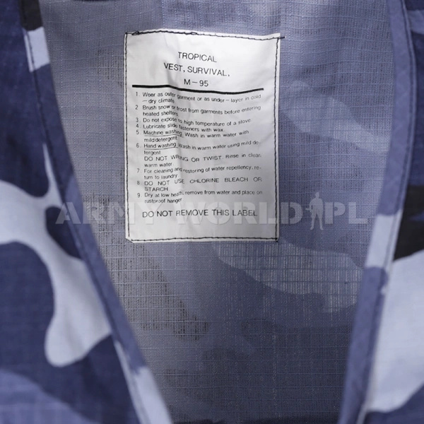 Bezrękawnik Tropical Sky Blue Powystawowy