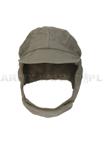 Military Ushanka Cap Bundeswehr Olive Original New