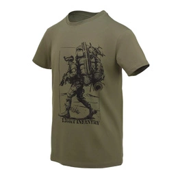 T-Shirt Light Infantry Helikon-Tex Olive Green (TS-LIF-CO-02)