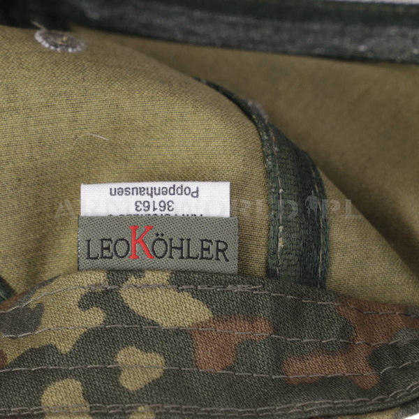 Czapka Wojskowa Bundeswehr Baseball Leo Köhler Flecktarn (904)