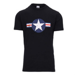 T-Shirt WW II Fostex Garments Czarny (133504)