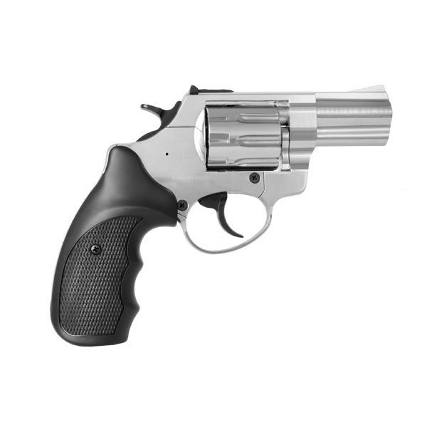 Rewolwer Hukowy Alarmowy ZORAKI R1-K6L BAS lufa 2,5" kal. .22 Long Chrom Błysk