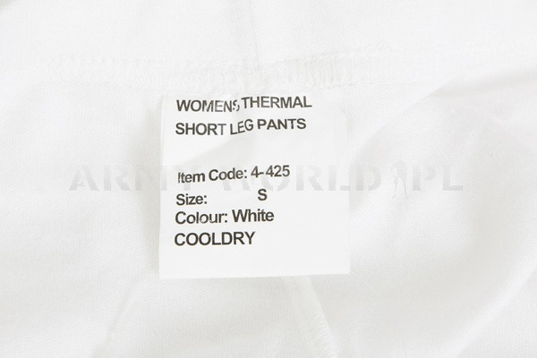 Women's Sport Thermoactive Boxer CoolDry White Original New