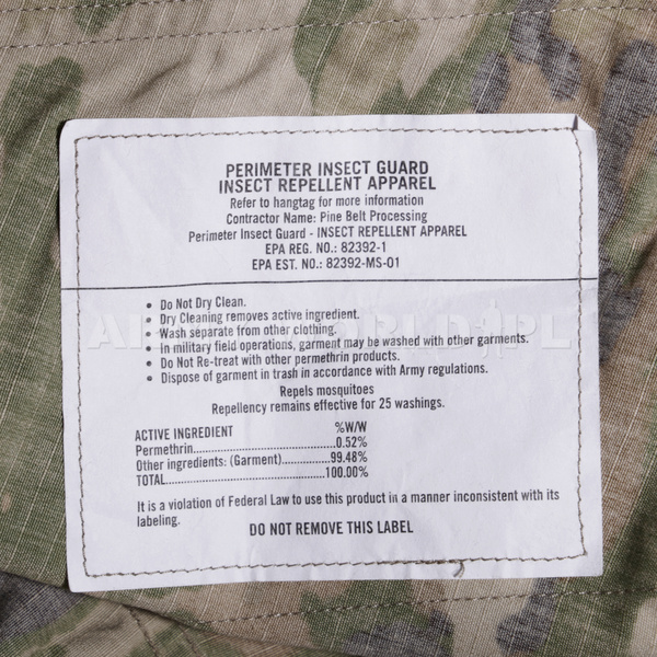 Bluza Damska Wojskowa Insect Shield Repellent Apparel Multicam Oryginał Demobil BDB