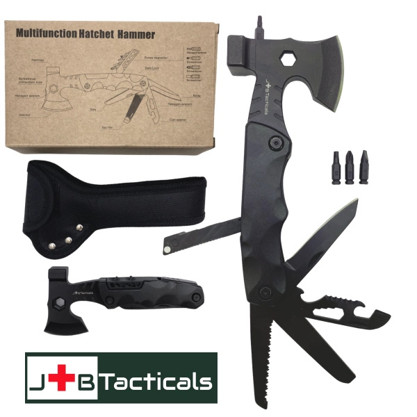 Multitool 16w1 Narzędzie Wielofunkcyjne Scyzoryk z Mini Siekierką JB Tacticals (JB-03)
