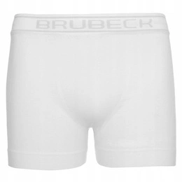 Bokserki Męskie Comfort Cotton Classic Brubeck Białe (BX0050M)