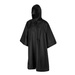 Rainproof Poncho Ripstop Helikon-Tex Black (PO-MUS-PO-01)