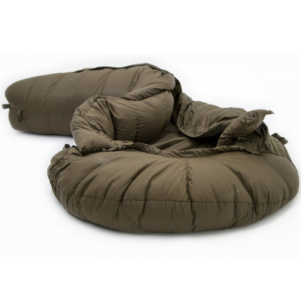 Down Sleeping Bag With Sleeves Carinthia Survival Down 1000 (-20°C / -42°C) Olive (93590)