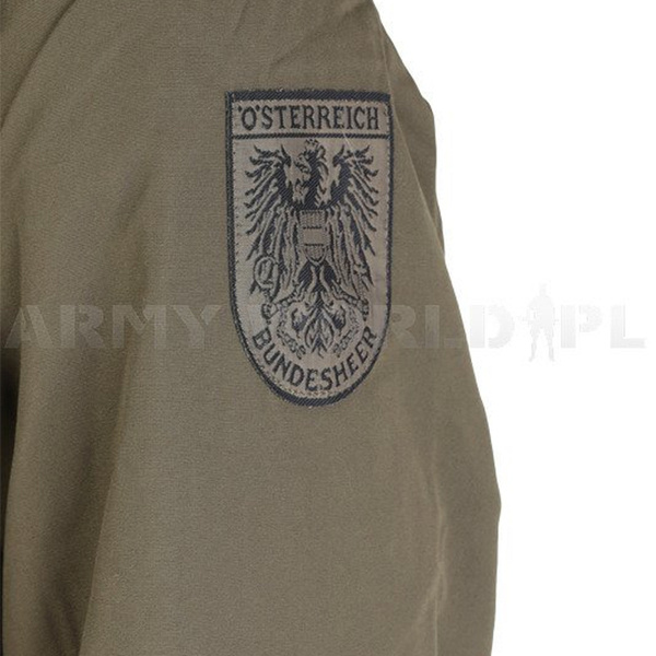 Kurtka Wodoodporna Wojskowa Austriacka Gore-Tex Model M65 Olive Oryginał Demobil DB