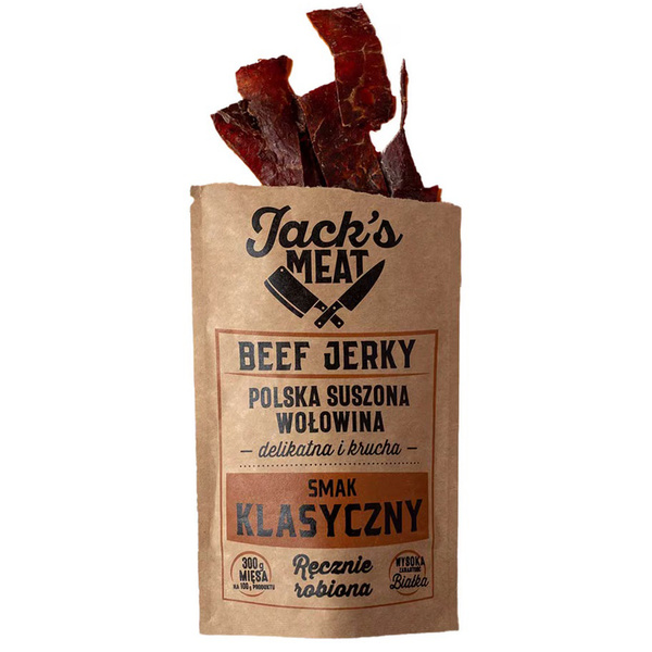 Wołowina Suszona Beef Jerky Jack's Meat Klasyczna 30 g
