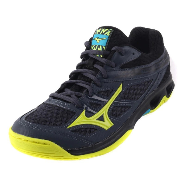 Buty Sportowe Halowe Thunder Blade MIZUNO Szaro / Żółte Oryginał Nowe