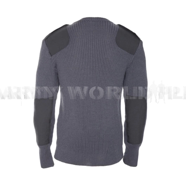 Polish Army Woolen Jumper Grey Military Surplus New