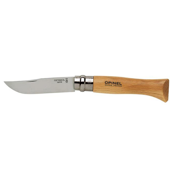 Nóż Składany OPINEL INOX N°8 Natural Blister (000405)